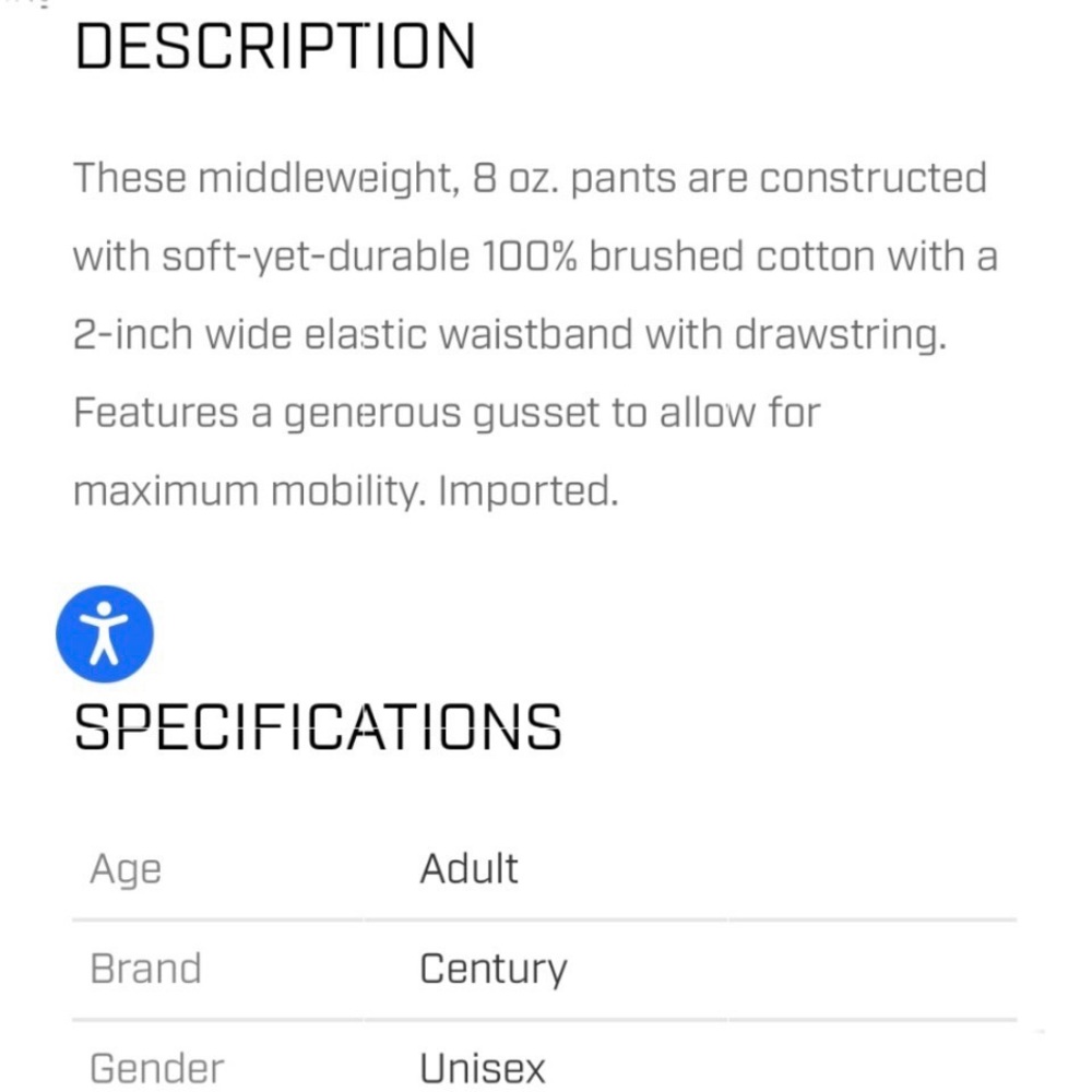 COPY - 🆕 Karate Pants - Unisex - Size 4 - Picture 4 of 5